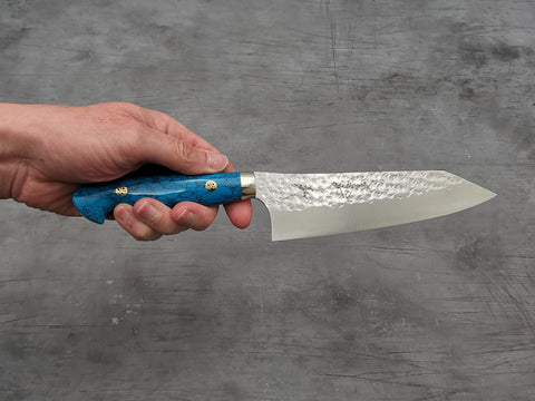 Yu Kurosaki Senko Bunka with turquoise handle