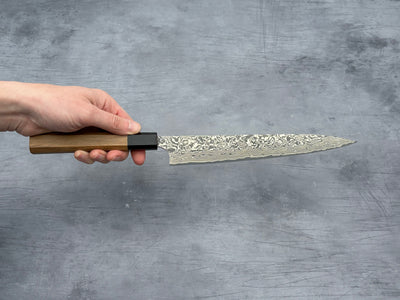 Takeshi Saji R2 Damascus Sujihiki 240mm