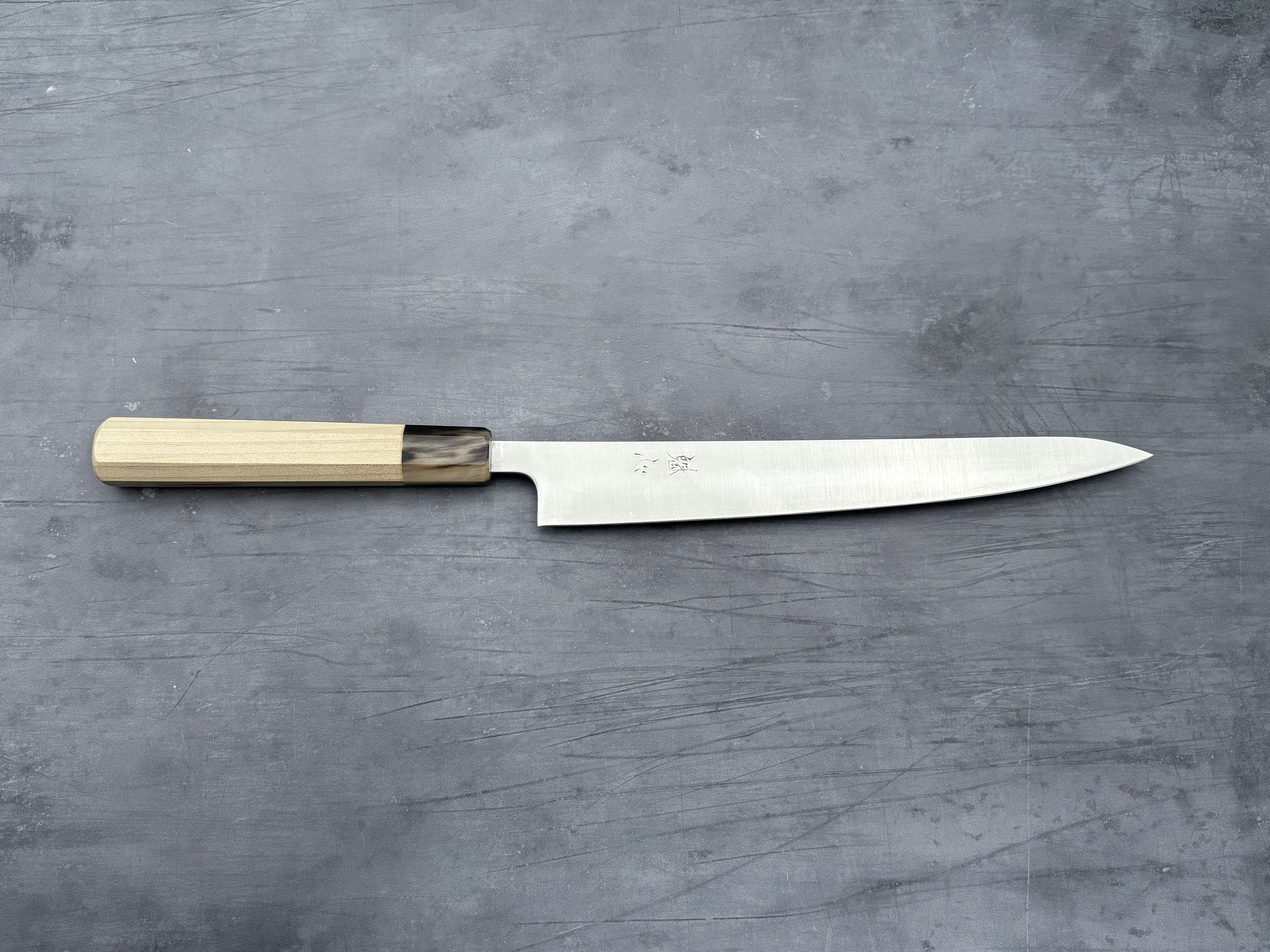 Nakamura Hamono Kaishin Super Blue Sujihiki 240mm