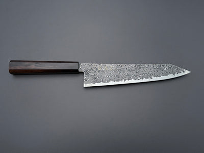 Hatsukokoro Ryuhyo SG2 Damascus Kiritsuke Gyuto 210mm