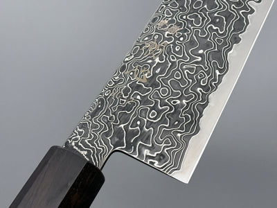 Hatsukokoro Ryuhyo SG2 Damascus Kiritsuke Gyuto 210mm