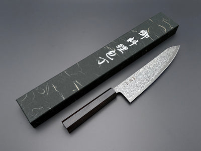 Hatsukokoro Hikari SLD Kurozome Damascus Gyuto 195mm