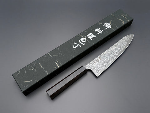 Hatsukokoro Hikari SLD Kurozome Damascus Gyuto 195mm