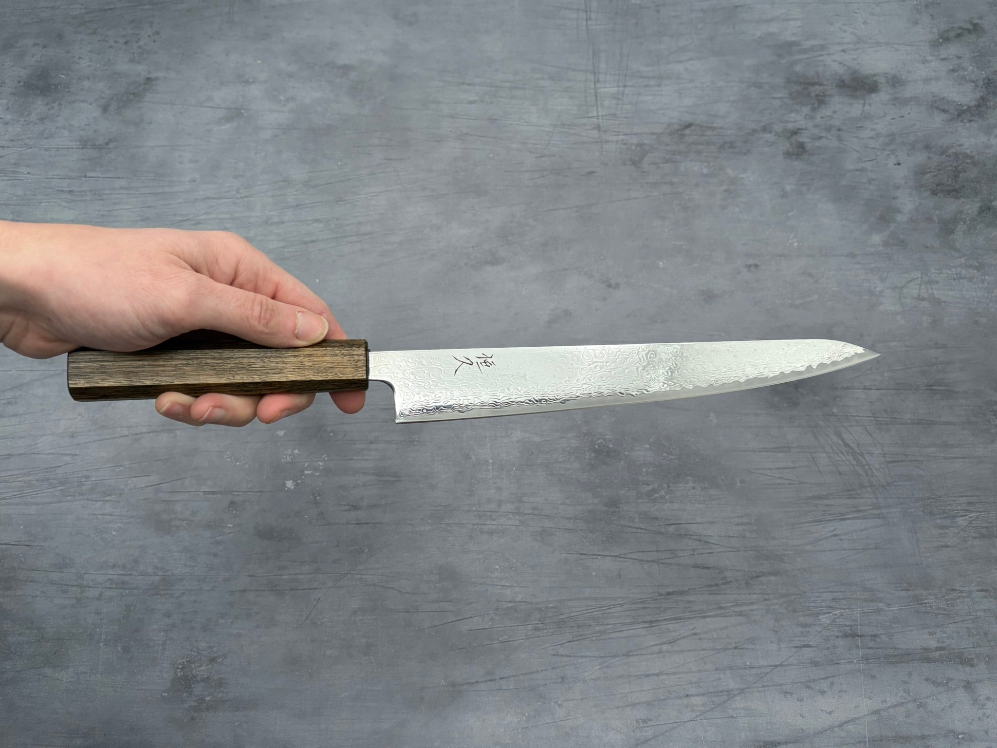 Tsunehisa VG10 Nickel Damascus Sujihiki 240mm