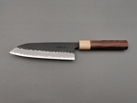 Tsunehisa AS Morado Santoku - Cutting Edge Knives