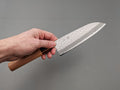 Tsunehisa AS Cherry Santoku - Cutting Edge Knives