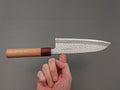 Tsunehisa AS Cherry Santoku - Cutting Edge Knives