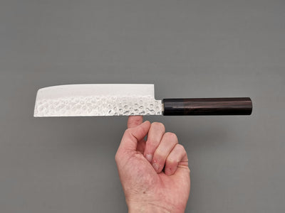 Tsunehisa VG10 Tsuchime Nakiri - Cutting Edge Knives