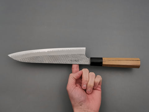 Nigara Hamono SG2 Tsuchime Gyuto 240mm