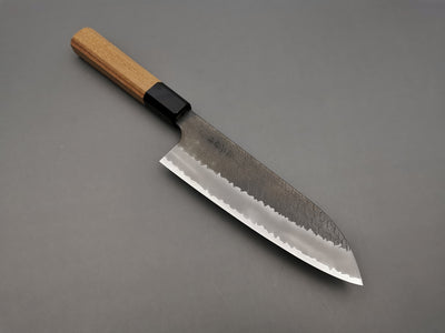 Nigara Hamono SG2 Kurouchi Tsuchime Santoku