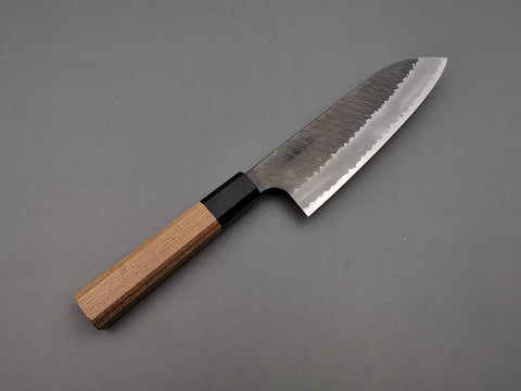 Nigara Hamono SG2 Kurouchi Tsuchime Santoku