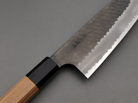 Nigara Hamono SG2 Kurouchi Tsuchime Santoku