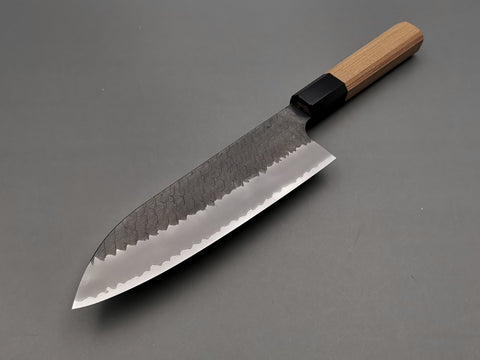 Nigara Hamono SG2 Kurouchi Tsuchime Santoku