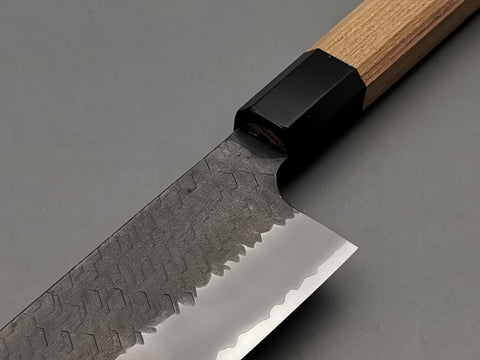 Nigara Hamono SG2 Kurouchi Tsuchime Santoku