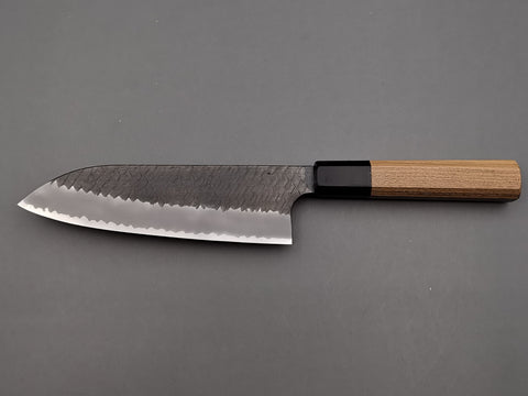 Nigara Hamono SG2 Kurouchi Tsuchime Santoku