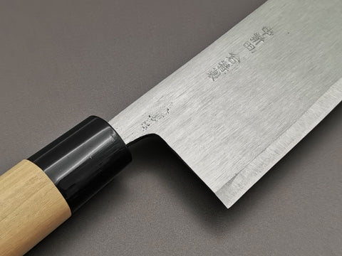 Michio Ishikawa White #2 Single Bevel Nakiri