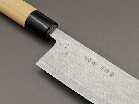 Michio Ishikawa White #2 Single Bevel Santoku