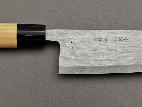 Michio Ishikawa White #2 Single Bevel Santoku