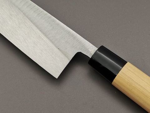 Michio Ishikawa White #2 Single Bevel Santoku