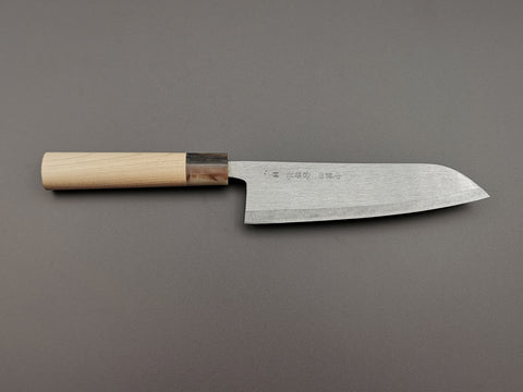 Michio Ishikawa Blue #2 Single Bevel Santoku 170mm