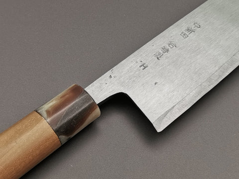 Michio Ishikawa Blue #2 Single Bevel Santoku 180mm