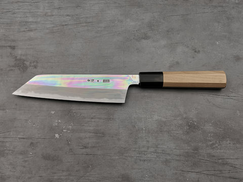 Sakai Kikumori Choyo White #2 Kiritsuke Santoku