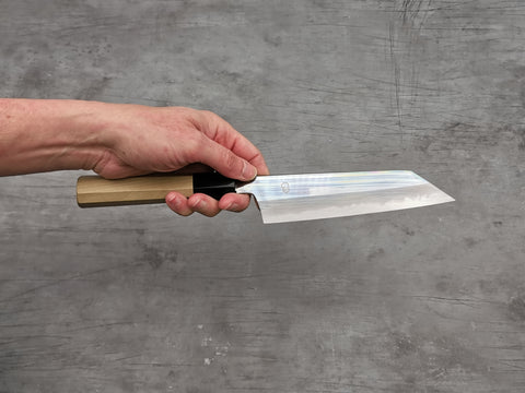 Sakai Kikumori Choyo White #2 Kiritsuke Santoku