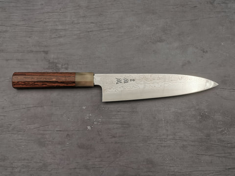 Sukenari SG2 Suminagashi Gyuto 210mm