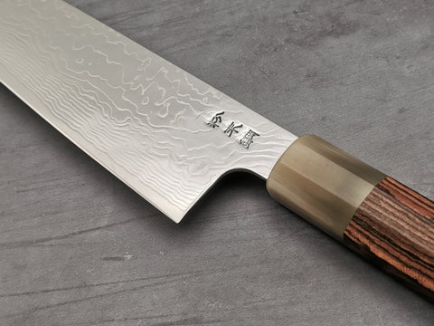 Sukenari SG2 Suminagashi Gyuto 210mm