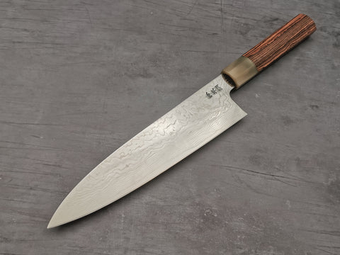 Sukenari SG2 Suminagashi Gyuto 210mm