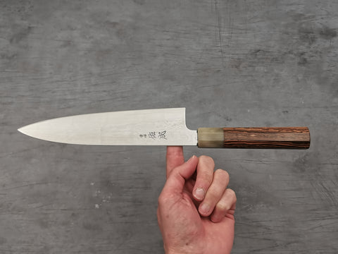 Sukenari SG2 Suminagashi Gyuto 210mm