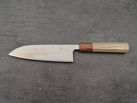 Nakamura Hamono Kaishin Ginsan Santoku