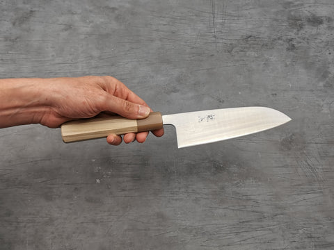 Nakamura Hamono Kaishin Ginsan Santoku