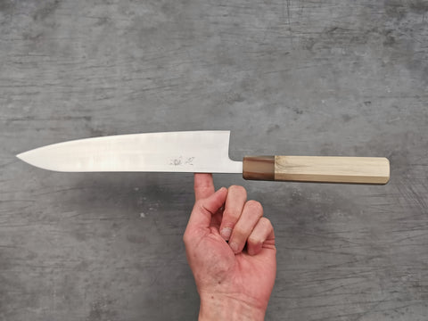 Nakamura Hamono Kaishin Ginsan Gyuto 240mm