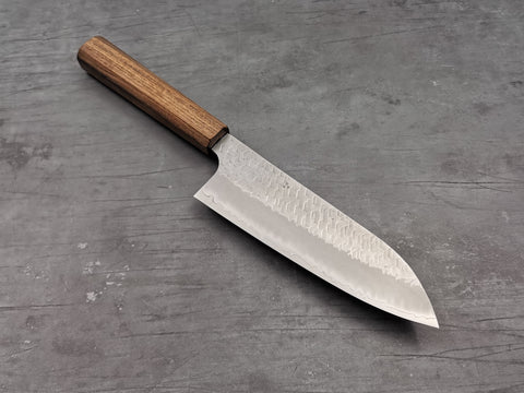 Nigara Hamono SG2 Kurouchi Tsuchime Santoku