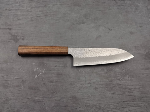 Nigara Hamono SG2 Kurouchi Tsuchime Santoku