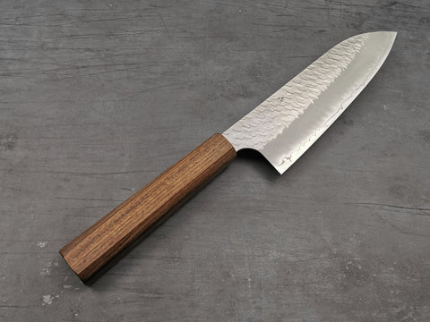 Nigara Hamono SG2 Kurouchi Tsuchime Santoku