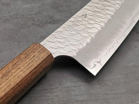 Nigara Hamono SG2 Kurouchi Tsuchime Santoku