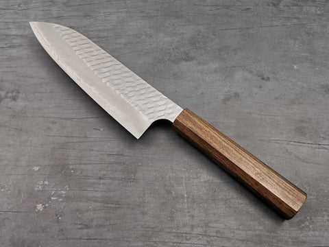 Nigara Hamono SG2 Kurouchi Tsuchime Santoku