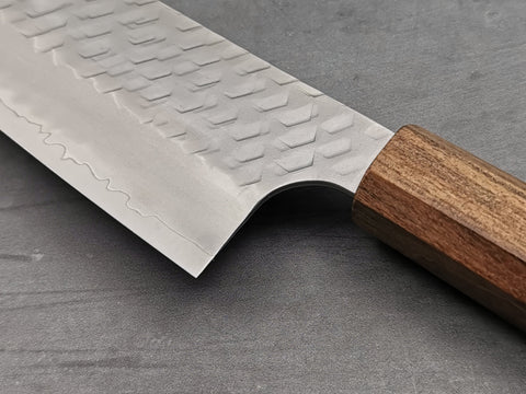 Nigara Hamono SG2 Kurouchi Tsuchime Santoku