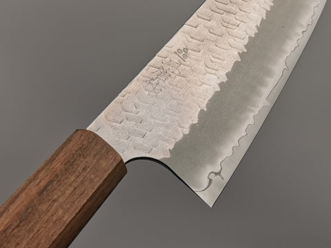 Nigara Hamono SG2 Kurouchi Tsuchime Santoku