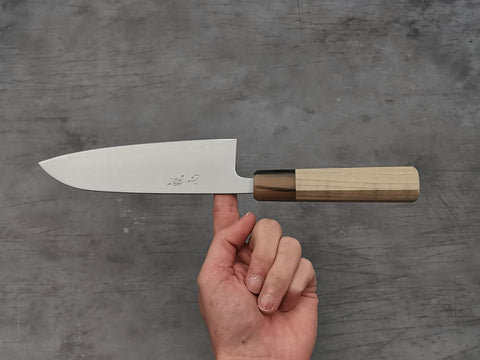 Nakamura Hamono Kaishin Super Blue Santoku