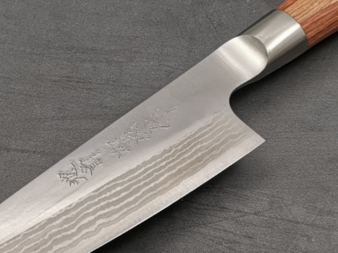 Katsuyasu Kamo VG10 Damascus Petty 120mm