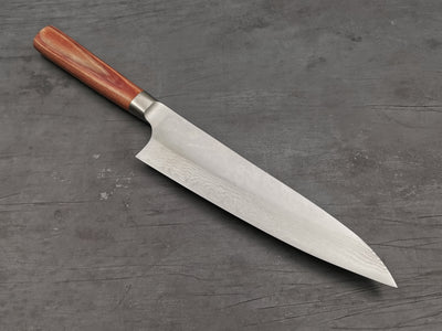 Katsuyasu Kamo VG10 Damascus Gyuto 210mm