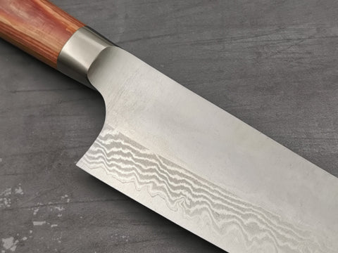 Katsuyasu Kamo VG10 Damascus Gyuto 210mm