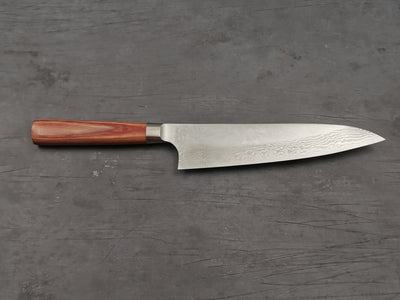 Katsuyasu Kamo VG10 Damascus Gyuto 210mm