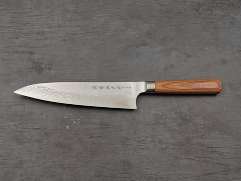 Katsuyasu Kamo VG10 Damascus Gyuto 210mm