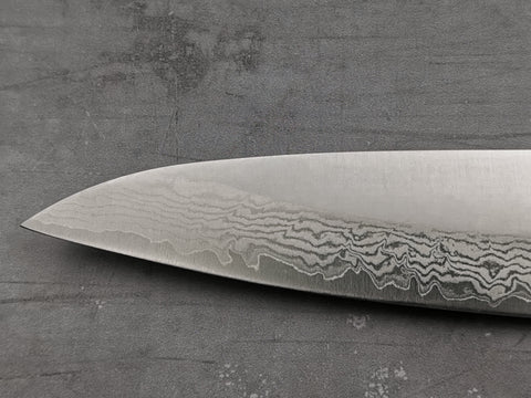 Katsuyasu Kamo VG10 Damascus Gyuto 210mm