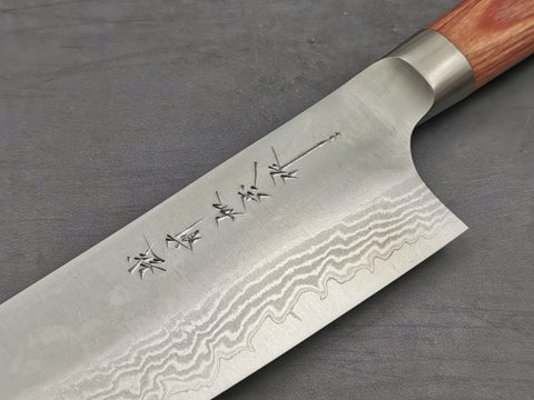 Katsuyasu Kamo VG10 Damascus Gyuto 210mm