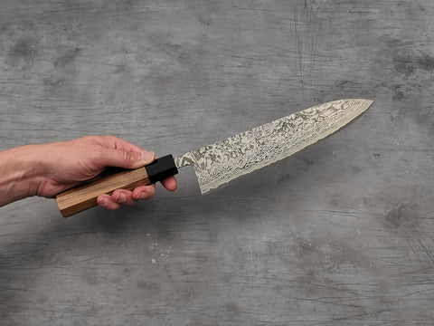 Shiro Kamo SG2 Damascus Gyuto 240mm